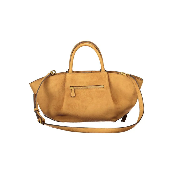 Guess Jeans Brown Polyester Women’s Bag with Adjustable Shoulder Strap