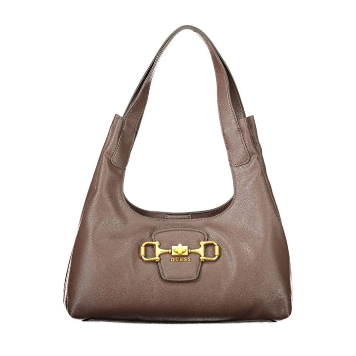 Guess Jeans Brown Polyurethane Womens Bag