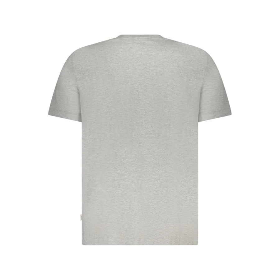 Guess Jeans Gray Cotton Men T-Shirt