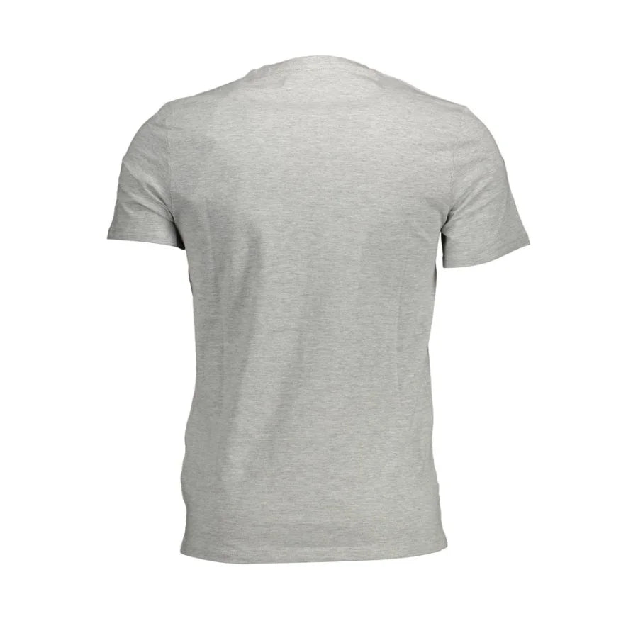 Guess Jeans Gray Organic Cotton Men T-Shirt