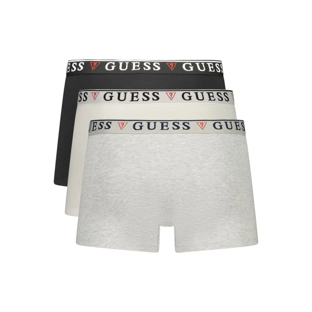Guess Jeans Grey Cotton Men’s Boxer