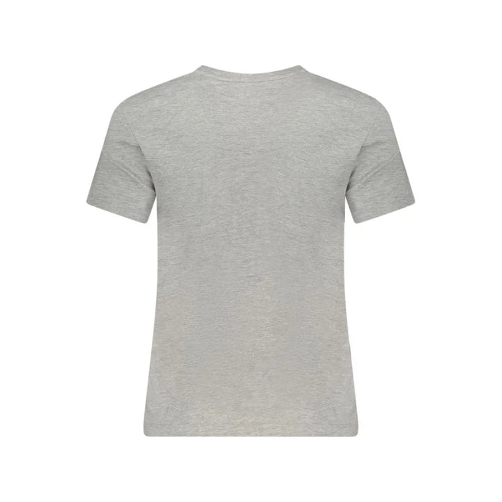 Guess Jeans Grey Organic Cotton Women T-Shirt