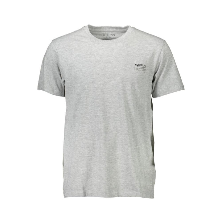 Guess Jeans Grigio Cotone Mens T-shirt