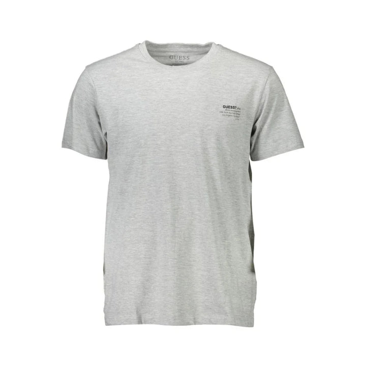 Guess Jeans Grigio Cotone Mens T-Shirt