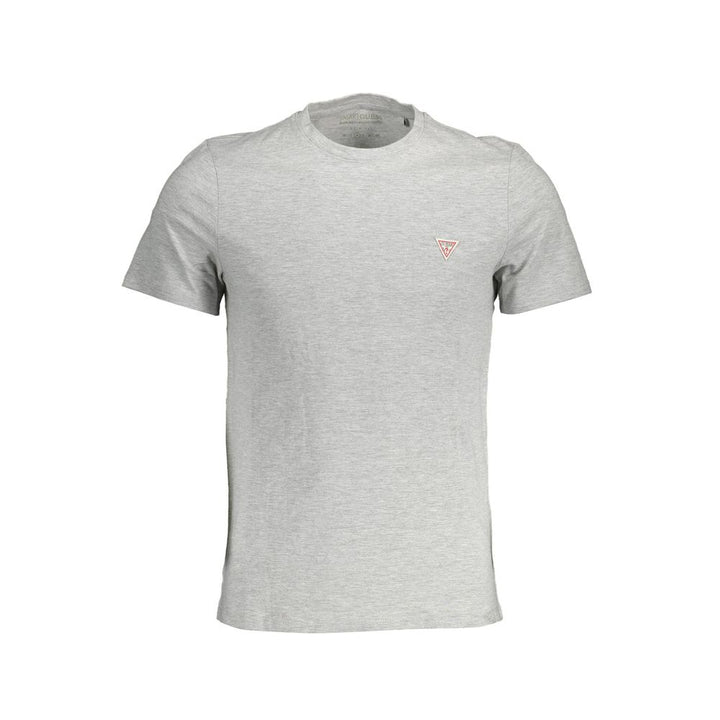 Guess Jeans Grigio Cotton Mens T-shirt