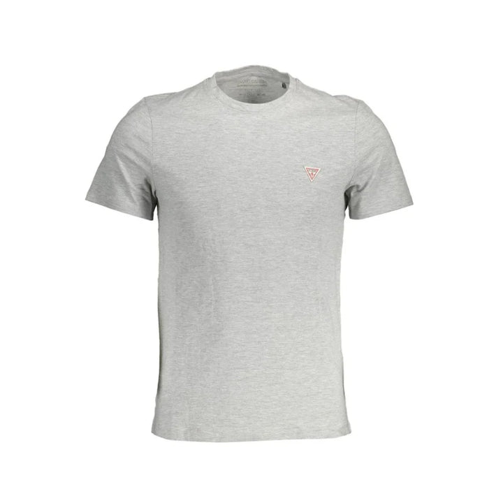 Guess Jeans Grigio Cotton Mens T-Shirt