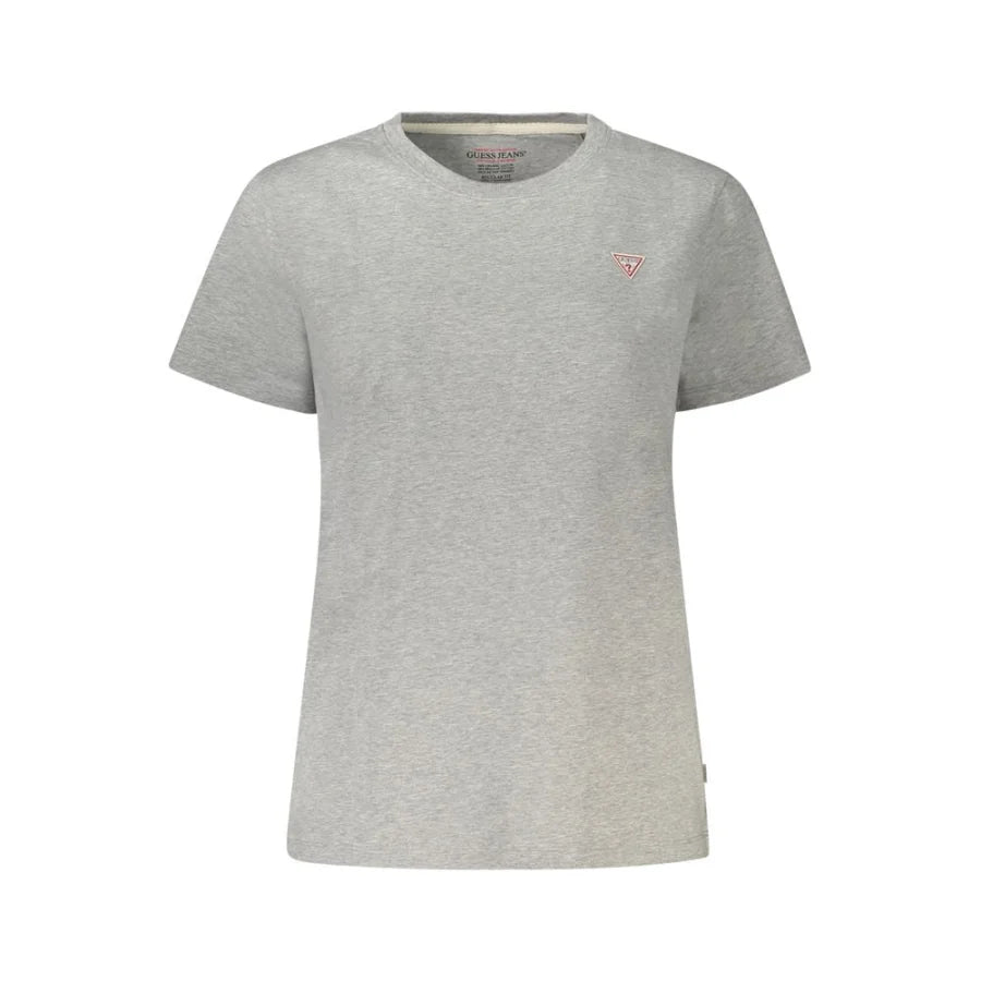Guess Jeans Grigio Cotton Women T-Shirt