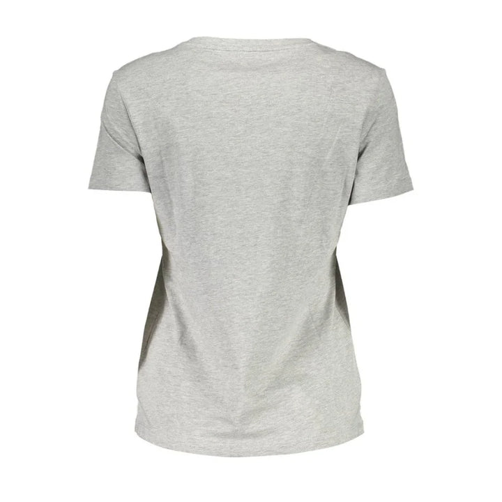Guess Jeans Grigio Organic Cotton Woman T-Shirt