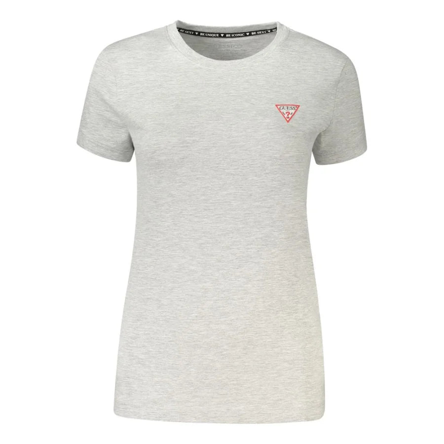 Guess Jeans Grigio Organic Cotton Women T-Shirt