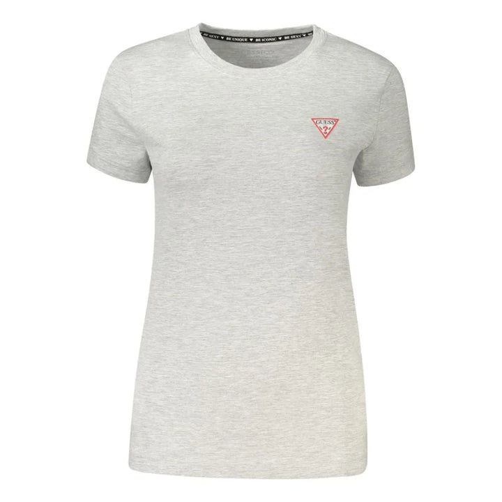 Guess Jeans Grigio Organic Cotton Women T-Shirt