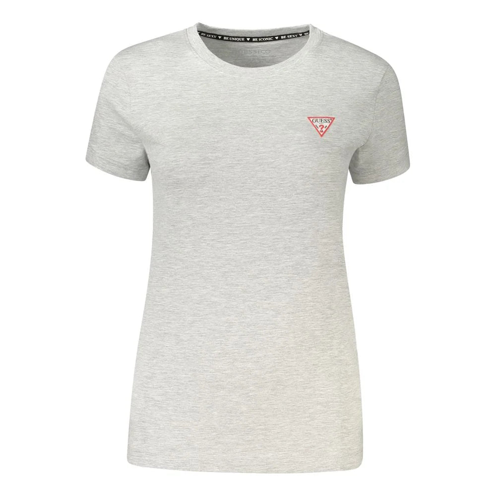 Guess Jeans Grigio Organic Cotton Women T-Shirt