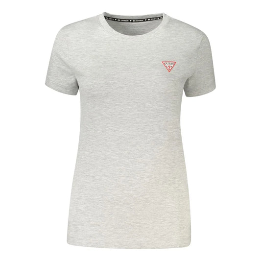 Guess Jeans Grigio Organic Cotton Women T-Shirt