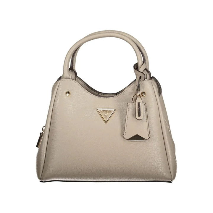 Guess Jeans Grigio Poliuretano Women Handbag