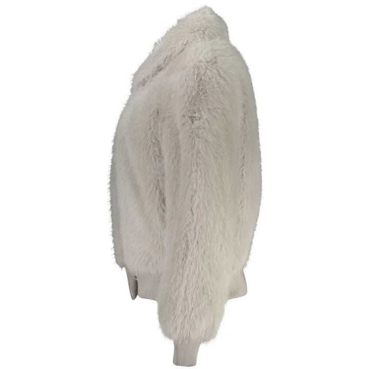 Guess Jeans Grigio Polyester Women Jacket