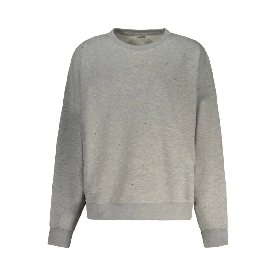 Guess Jeans Grigio Polyester Women Sweatshirt