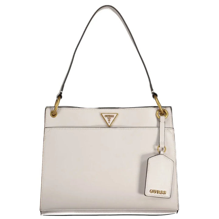 Guess Jeans Grigio Polyurethane Women Handbag