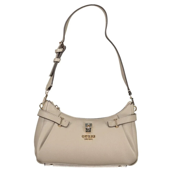 Guess Jeans Grigio Polyurethane Women’s Handbag