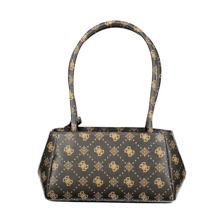 Guess Jeans Marrone Poliuretano Women Handbag