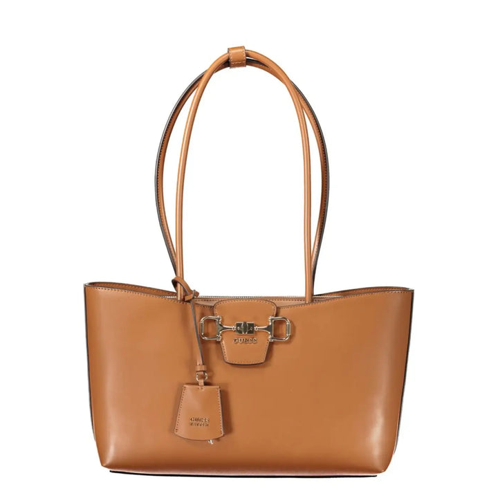 Guess Jeans - Marrone Poliuretano Women Handbag