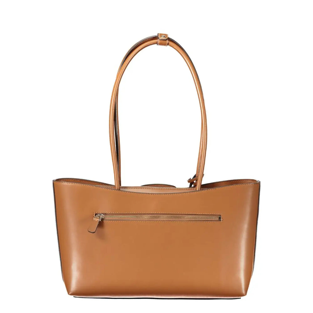 Guess Jeans - Marrone Poliuretano Women Handbag