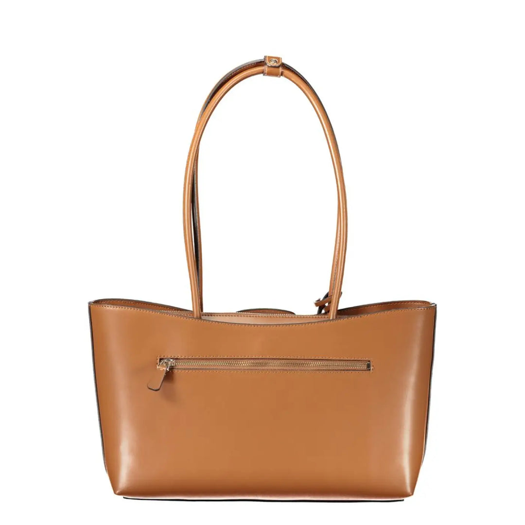 Guess Jeans - Marrone Poliuretano Women Handbag