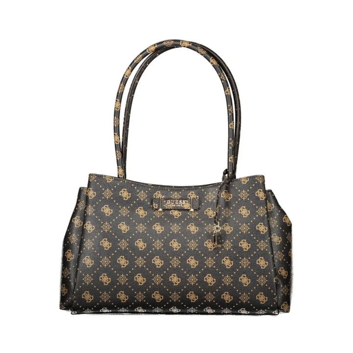 Guess Jeans Marrone Poliuretano Women Handbag