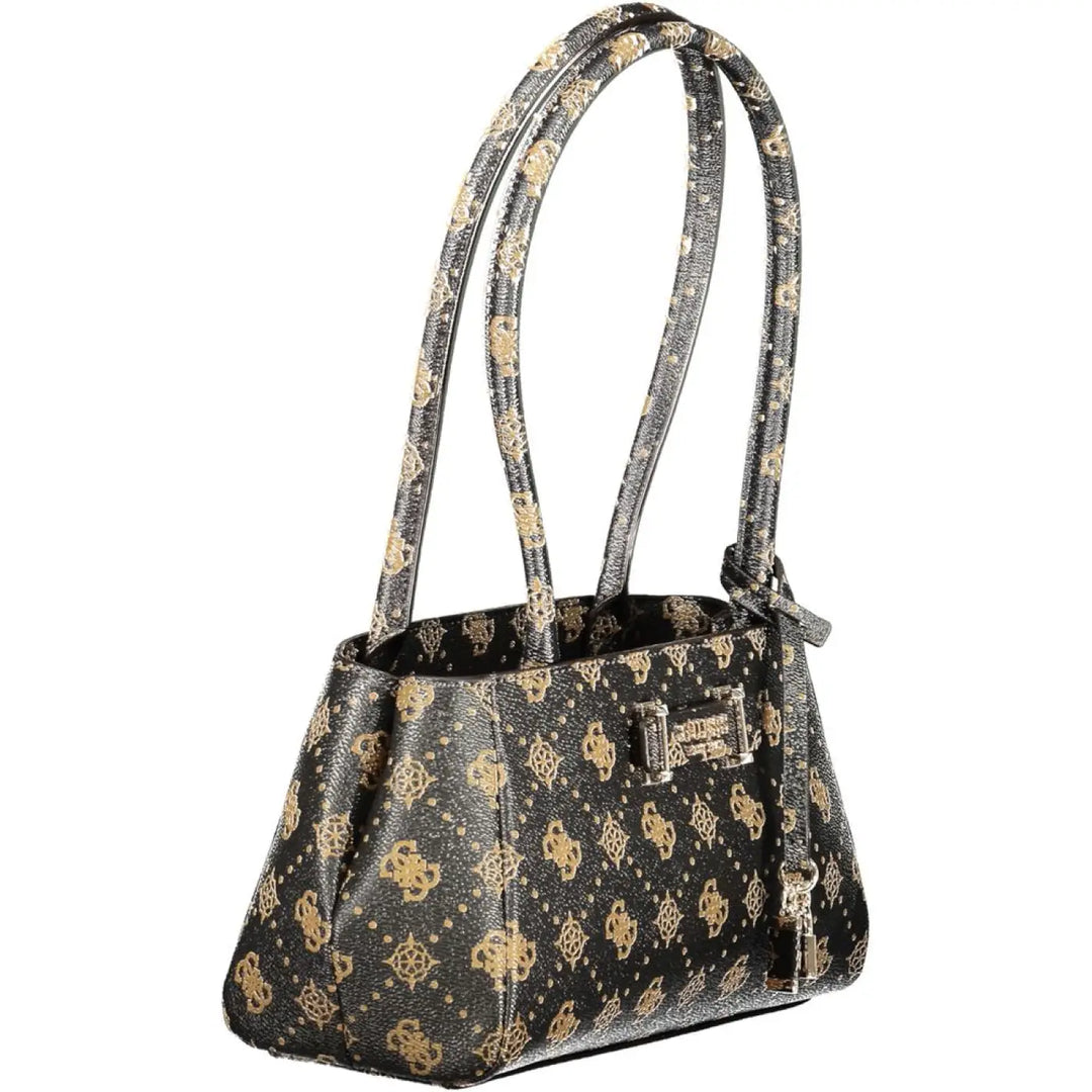 Guess Jeans Marrone Poliuretano Women Handbag