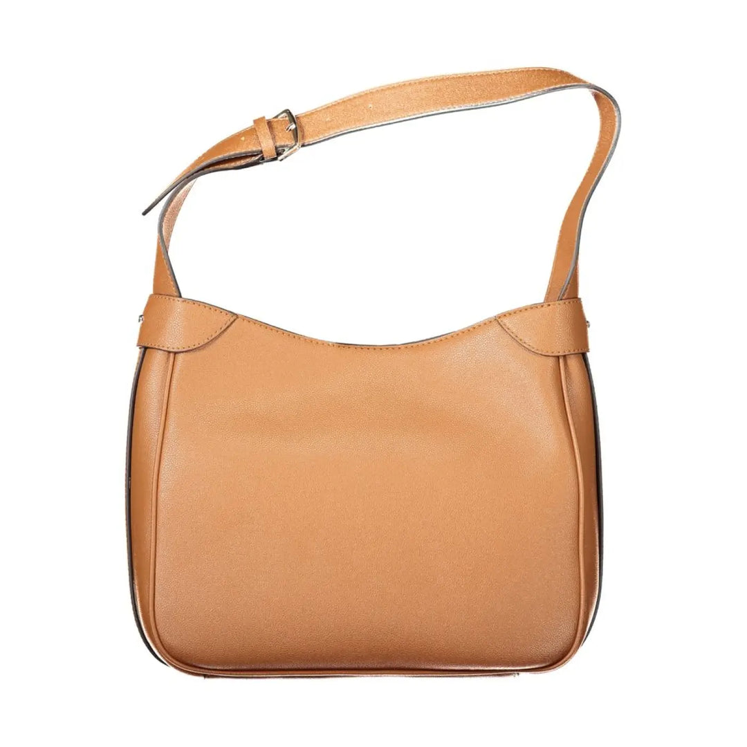 Guess Jeans Marrone Poliuretano Women Handbag