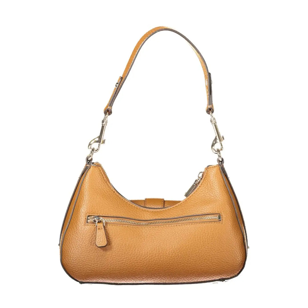 Guess Jeans Marrone Poliuretano Womens Handbag