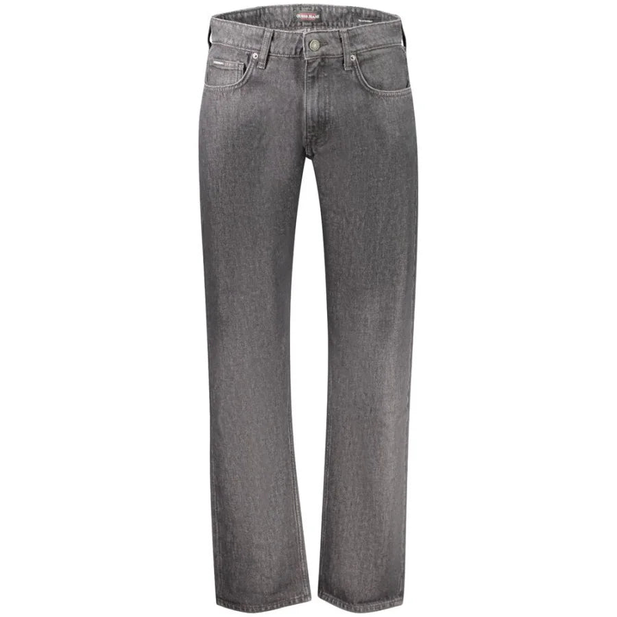 Guess Jeans Nero Cotton Mens