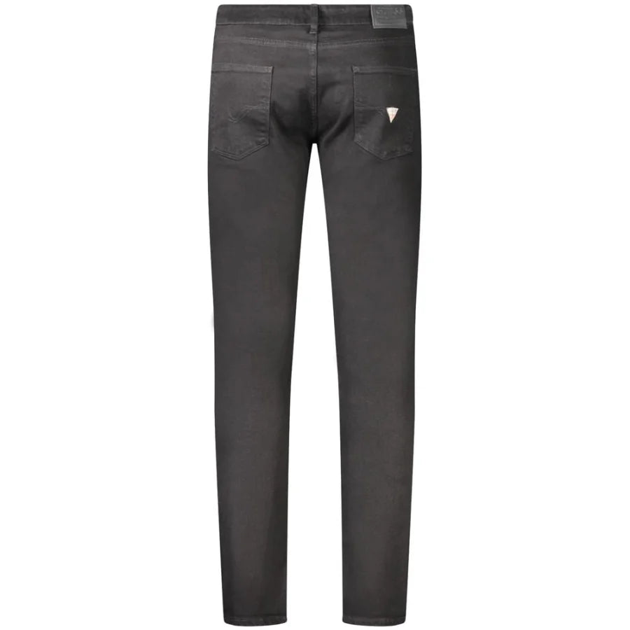 Guess Jeans Nero Cotton Men’s Skinny Jean
