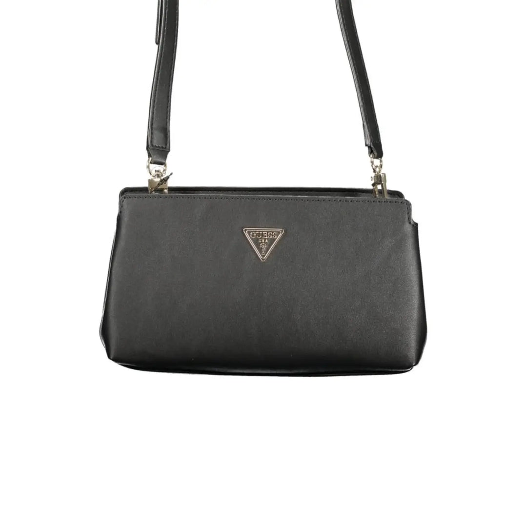 Guess Jeans - Nero Poliuretano Female Shoulder Bag