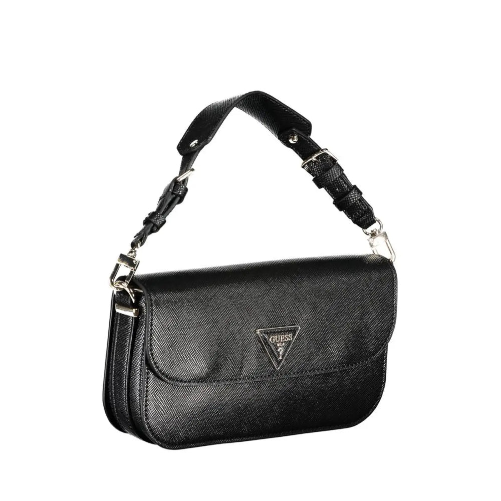 Guess Jeans - Nero Poliuretano Woman Handbag