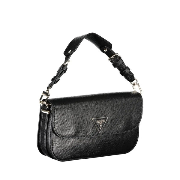 Guess Jeans - Nero Poliuretano Woman Handbag