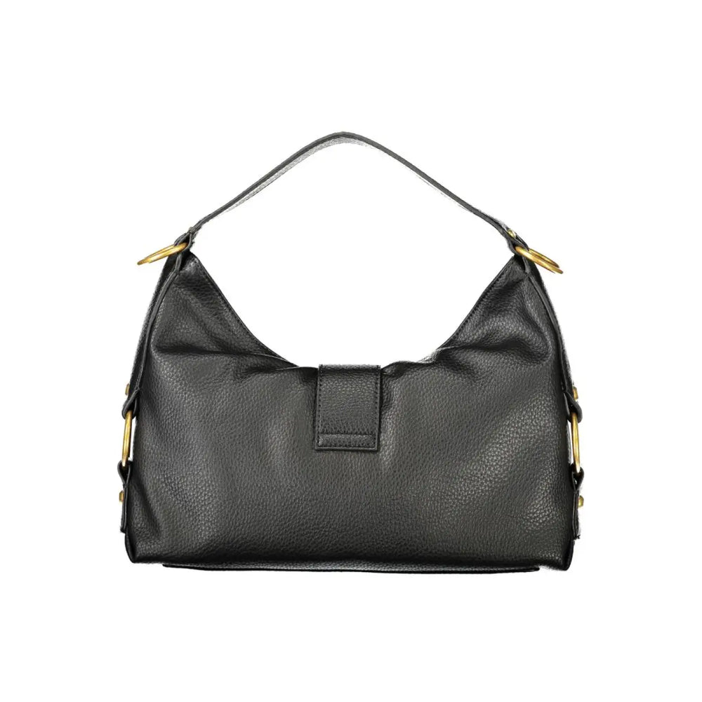 Guess Jeans Nero Poliuretano Women Handbag