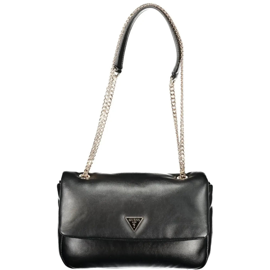 Guess Jeans - Nero Poliuretano Women Handbag