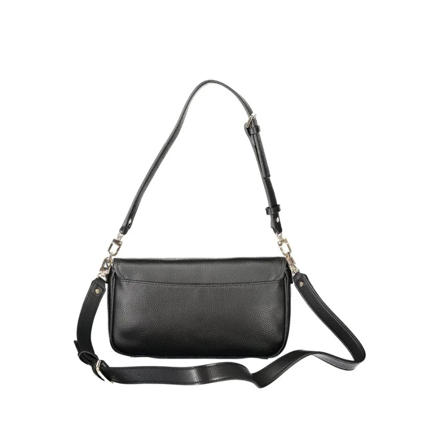 Guess Jeans Nero Poliuretano Women Handbag