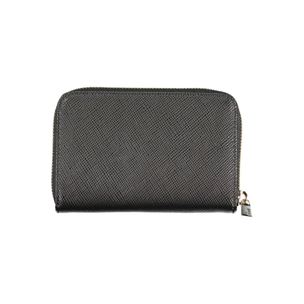 Guess Jeans Nero Poliuretano Women Wallet