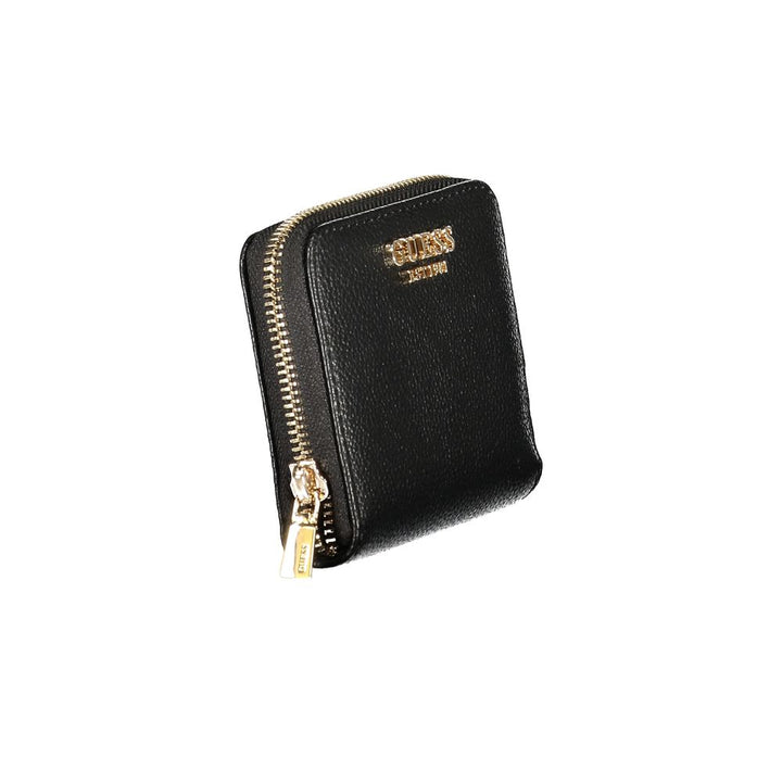 Guess Jeans Nero Poliuretano Women Wallet