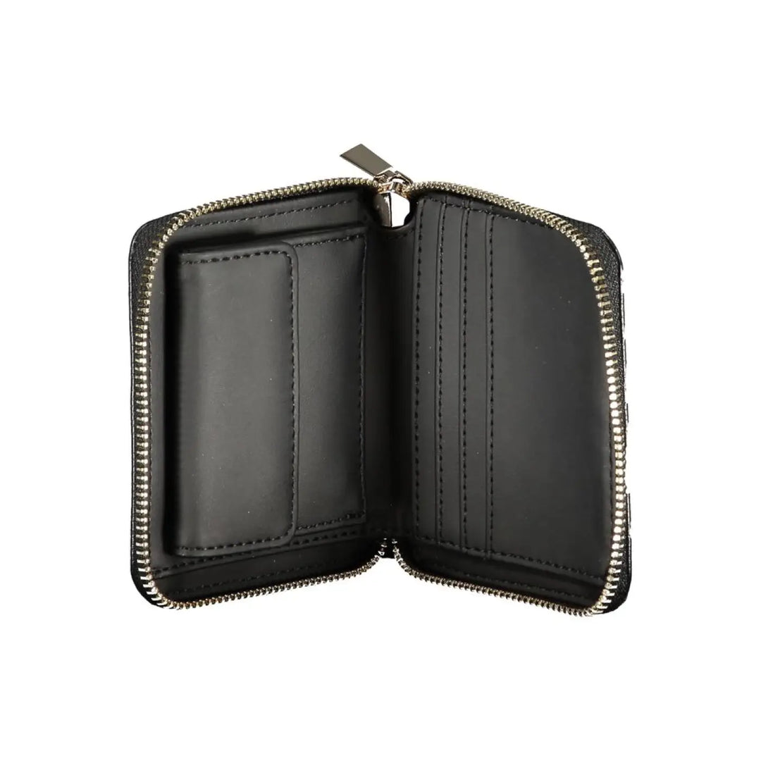 Guess Jeans Nero Poliuretano Women Wallet