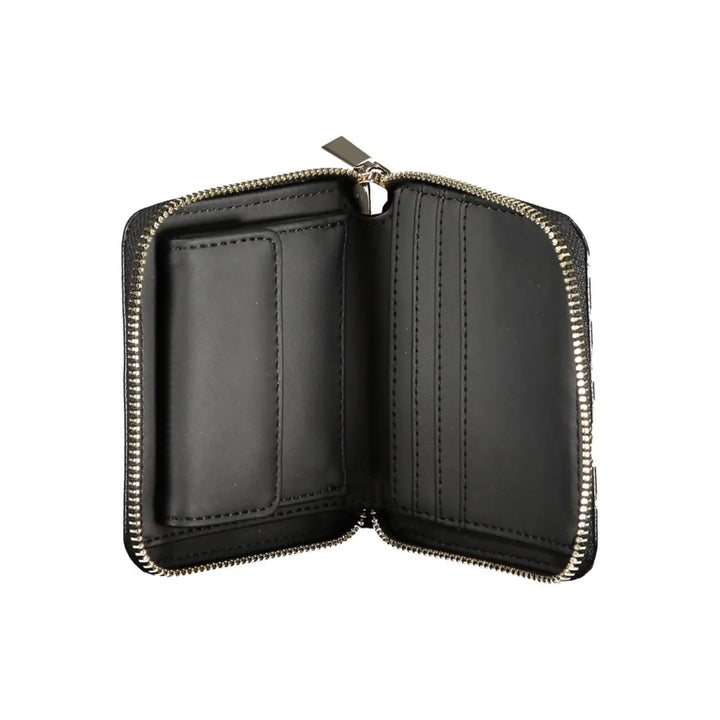 Guess Jeans Nero Poliuretano Women Wallet