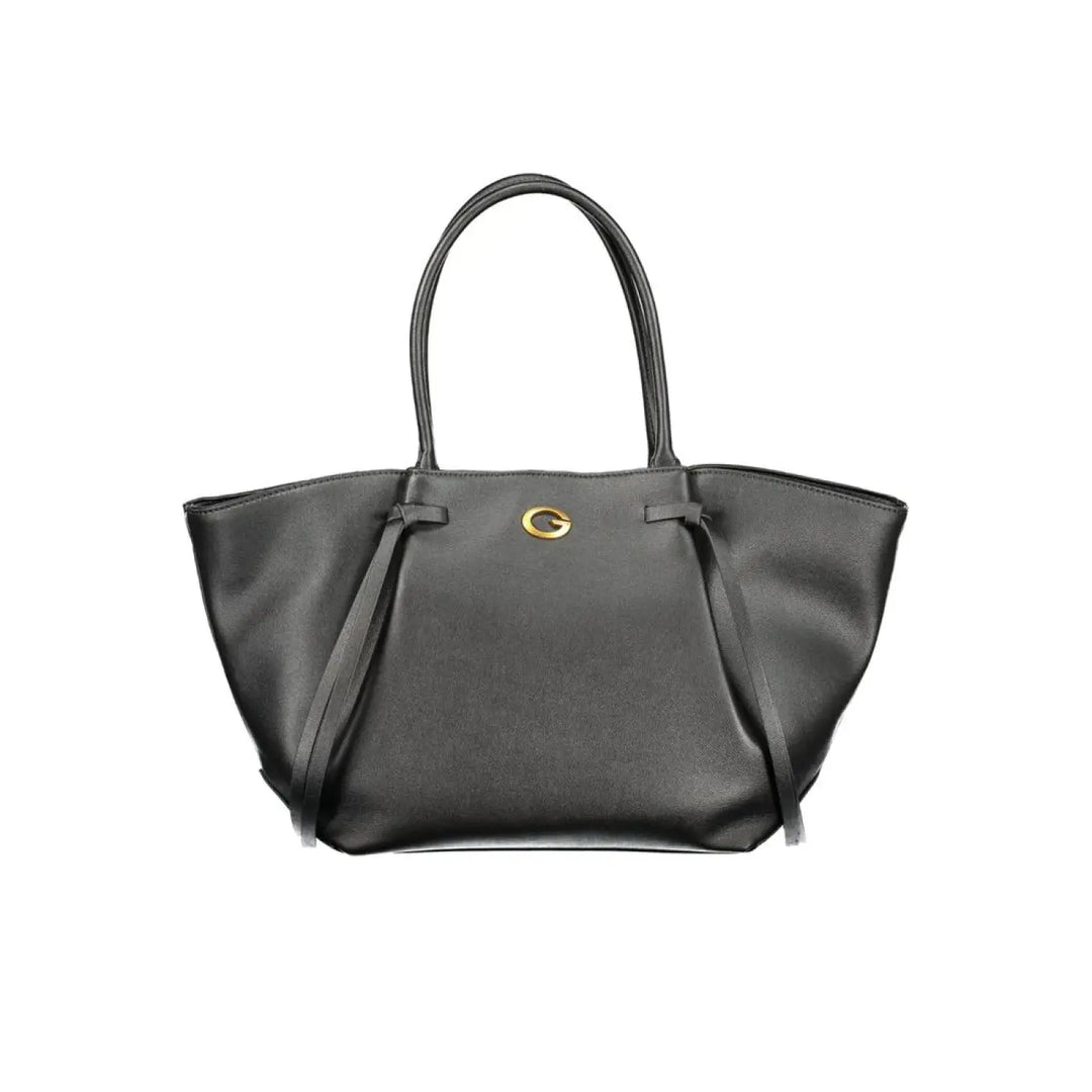 Guess Jeans Nero Poliuretano Womens Bag