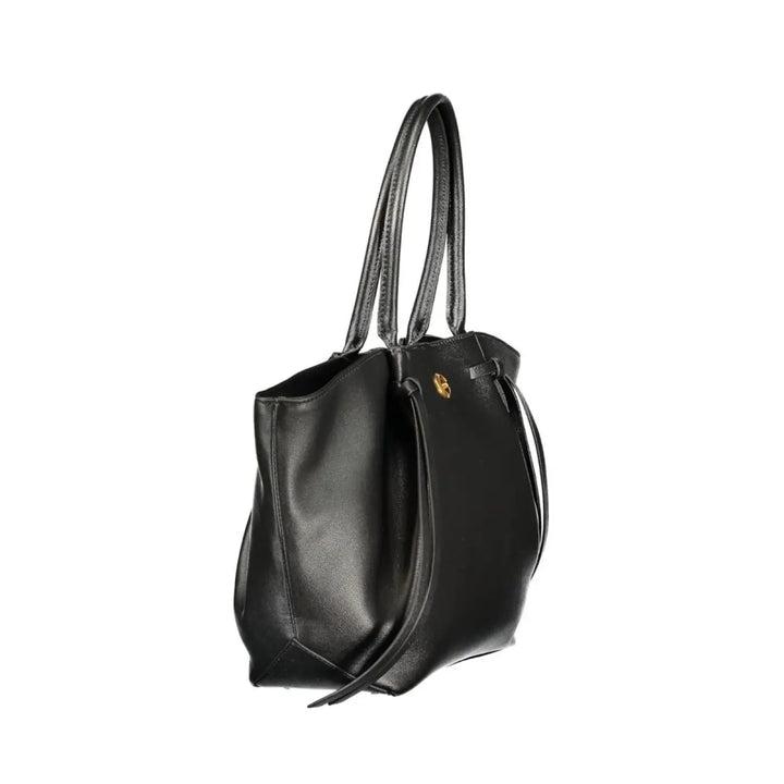 Guess Jeans Nero Poliuretano Womens Bag