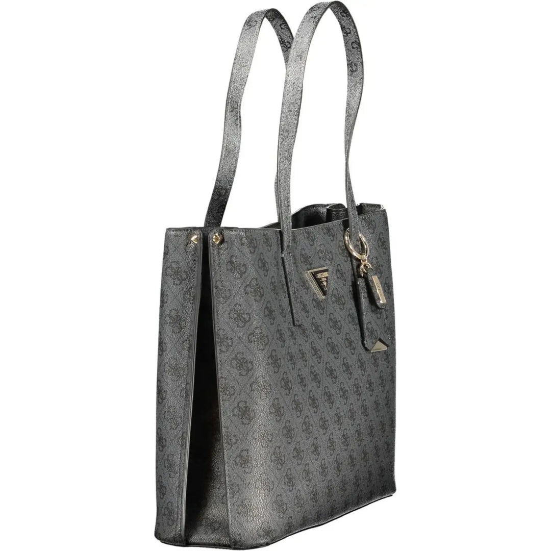 Guess Jeans ?Nero Poliuretano Women’s Handbag’