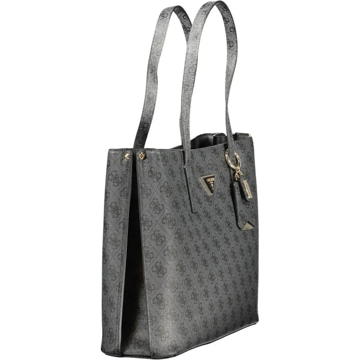 Guess Jeans ?Nero Poliuretano Women’s Handbag’