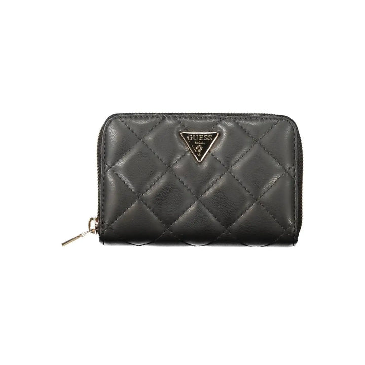 Guess Jeans Nero Poliuretano Women’s Wallet