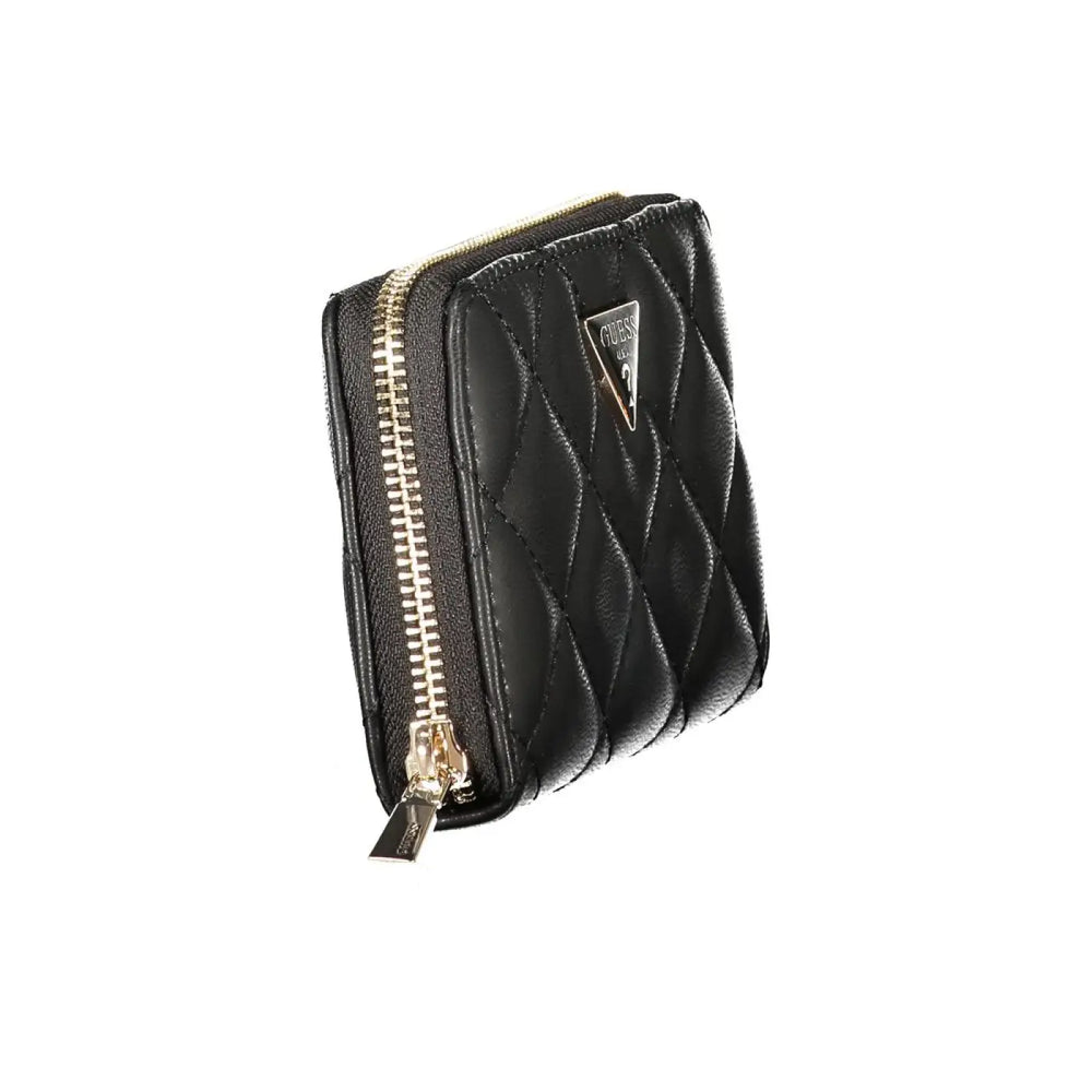 Guess Jeans Nero Poliuretano Women’s Wallet