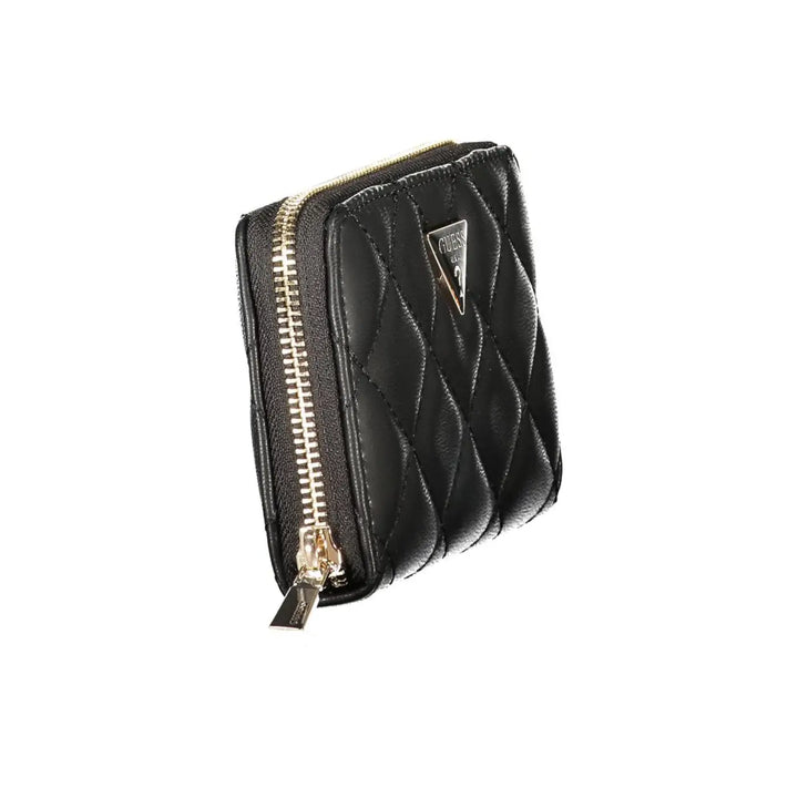 Guess Jeans Nero Poliuretano Women’s Wallet