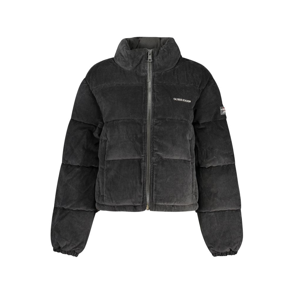 Guess Jeans Puffer Jackets - Nero Polyester Woman Jacket