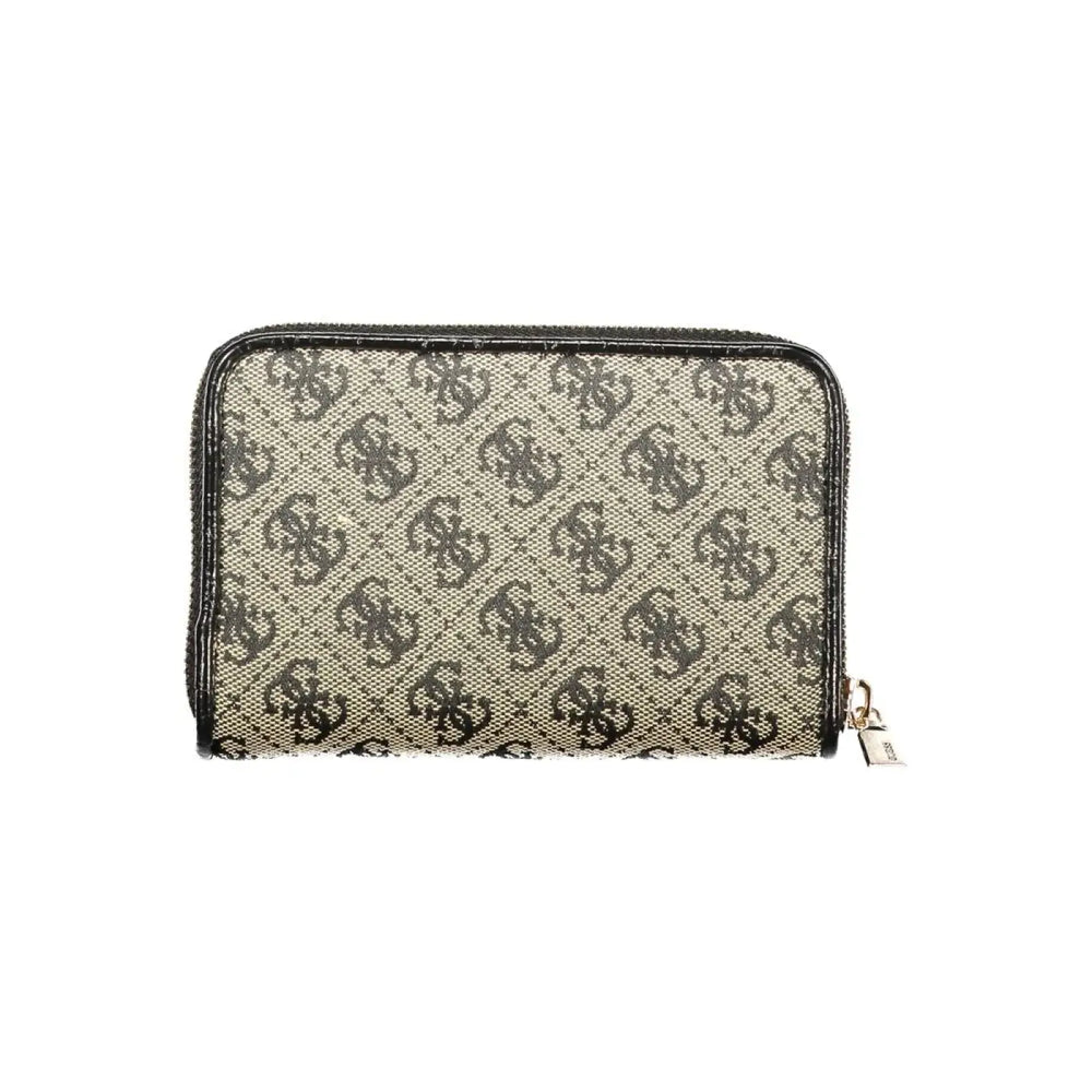 Guess Jeans Nero Polyester Women’s Wallet